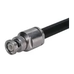 Conn BNC 0Hz to 4GHz 50Ohm Solder ST Cable Mount PL Gold Over Nickel Single