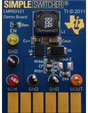 Texas Instruments-LMR62421XSDDEMO/NOPB Placas y kits de desarrollo de administración de potencia LMR62421 DC to DC Converter and Switching Regulator Chip 12V Output Demonstration Board