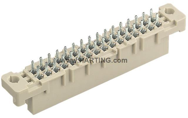 HARTING-09222326824222 Steckverbinder, Mutterplatine DIN 41612, Female Connector, Type 2B, Straight
