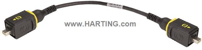 HARTING Technology Group-09451451004  HPP Mini Displayport Cable PP-PP 3,0m