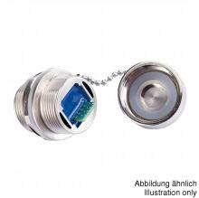 CONEC-17-101674 电话及电信连接器 Conn RJ-45 F 8 POS Solder ST Cable Mount 8 Terminal 1 Port Cat 5e