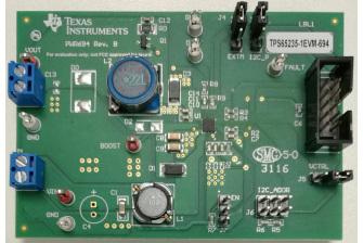 Texas Instruments-TPS65235-1EVM-694 Energiemanagement, Entwicklungsplatinen und -kits TPS65235-1 DC to DC Converter and Switching Regulator Chip Evaluation Board