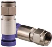 Belden-FSNS1P6QS-25 Connettore RF Conn Type F 75Ohm ST Cable Mount PL Gold Pack