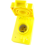 Conn Power PL 2Power/1Ground POS ST Cable Mount 3 Terminal 1 Port Watertite®