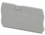 PHOENIX CONTACT-D-ST 4 Steckverbinderzubehör Connector Accessories End Cover Straight Polyamide Gray