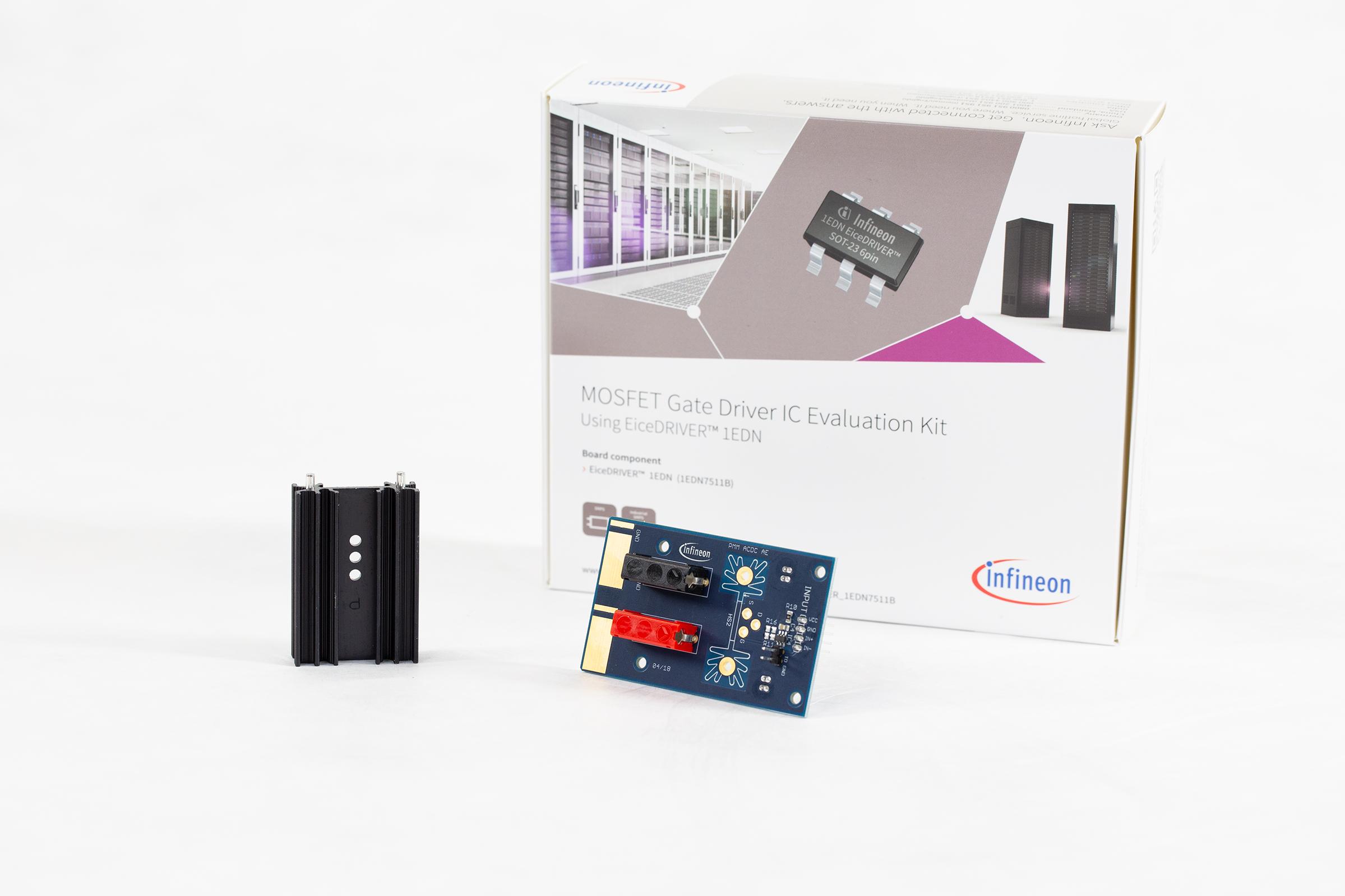 Infineon Technologies AG-KITDRIVER1EDN7511BTOBO1 电源管理开发电路板和套件 1EDN7511B Evaluation Board