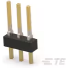 TE Connectivity-87220-3 Cabezales del conector y receptáculos PCB Conn Unshrouded Header HDR 3 POS 2.54mm Solder ST Top Entry Thru-Hole Carton