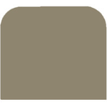 Connector Accessories End Plate/Partition Plate Straight Polyamide Beige