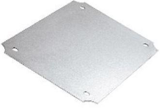 Bud Industries-PTX-22442-P null Mounting Plate Accessory, Plastic, Light Gray, 159mm Product Length, 159mm Product Depth, For Enclosure PTH-22442