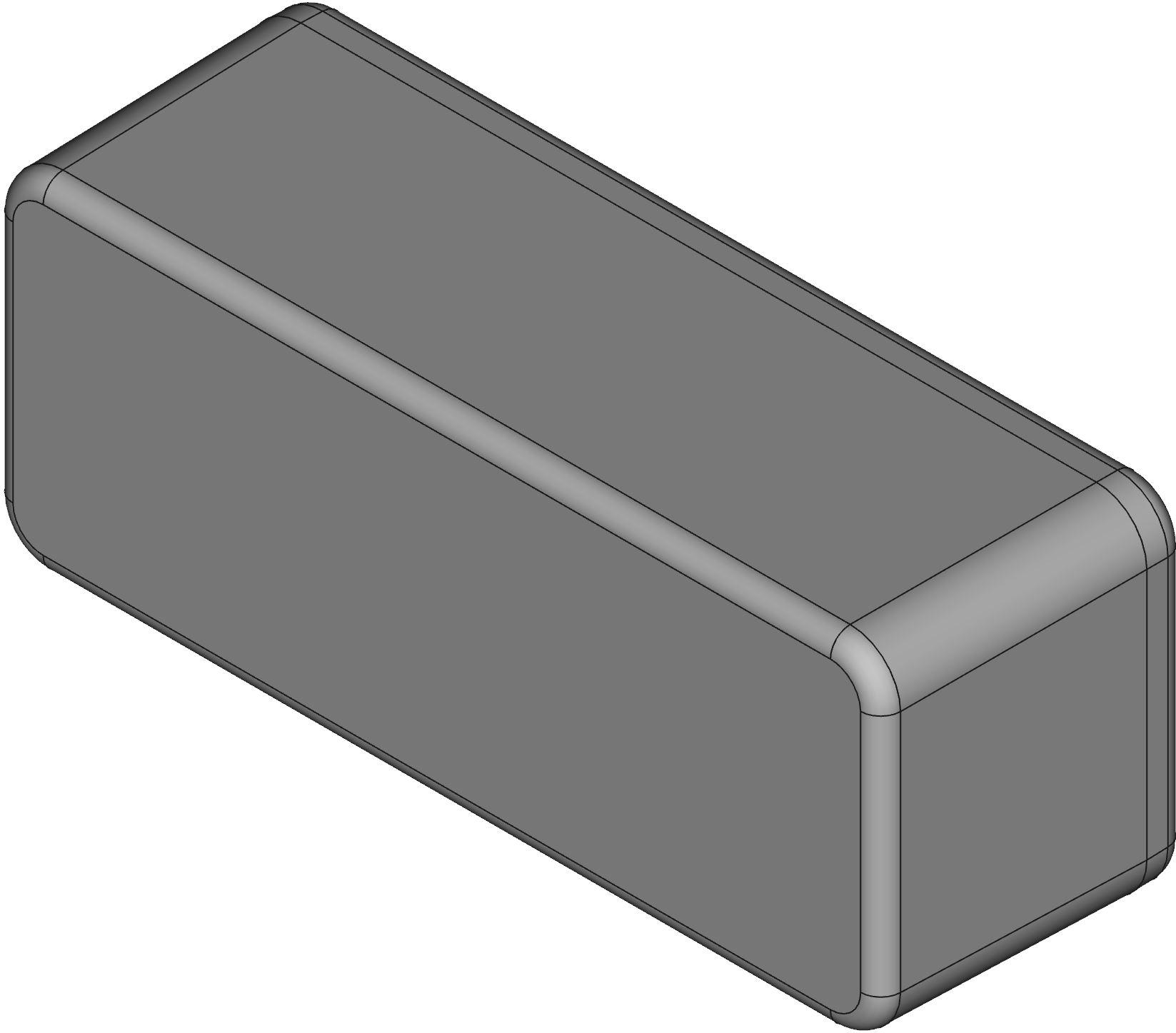 Hammond Manufacturing-1550ABK Kästen, Gehäuse und Gestelle Black Die Cast Aluminum Wall Mount Watertight Enclosure