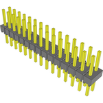 Conn Unshrouded Header HDR 30 POS 2.54mm Solder ST Top Entry Thru-Hole Bulk