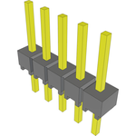 Samtec-MTSW-105-24-L-S-236 Steckverbinderleisten und Leiterplattenbuchsen Conn Unshrouded Header HDR 5 POS 2.54mm Solder ST Top Entry Thru-Hole Bulk