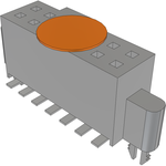 Conn Socket Strip SKT 14 POS 1.27mm Solder ST SMD TIGER EYE™ T/R