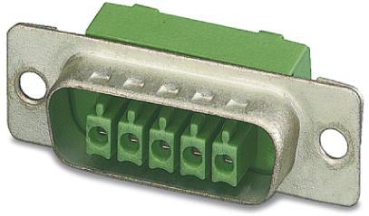 PHOENIX CONTACT-1841912 Blocs de raccordement de terminaux Conn Terminal Block F 5 POS 3.5mm Screw RA Cable Mount 8A