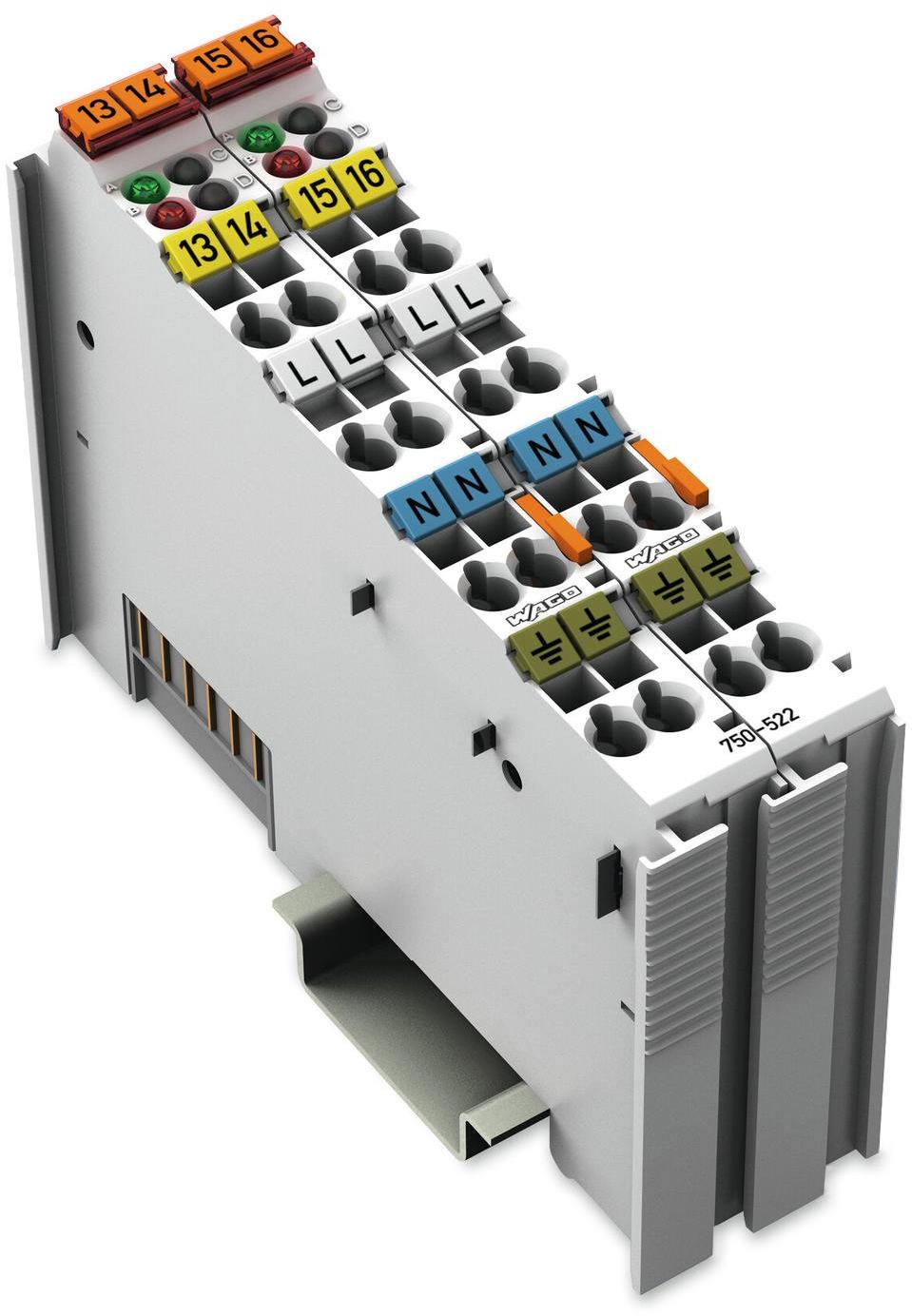 WAGO-750-522 Verschiedene Produkte 2-Channel Digital Output Module Ac 230 V 0.5 A / Ssr / 3 A (30 S Ed)