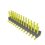 Conn Unshrouded Header HDR 26 POS 2.54mm Solder ST SMD Tube