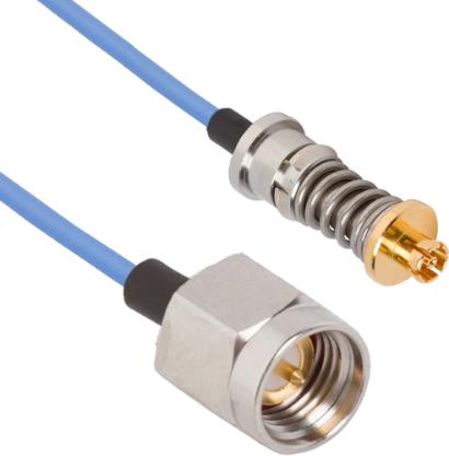 Amphenol-7032-9728 Kabelbaugruppen Koaxial Cable Assembly 0.047 Flexible Cable 0.304m SMPM to SMA F-M