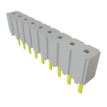 Conn Socket Strip SKT 9 POS 2.54mm Solder ST Top Entry Thru-Hole Tube