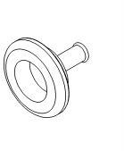 Delphi-12110414 Steckverbinder, Kontakt Conn Contact Crimp Straight Stamped