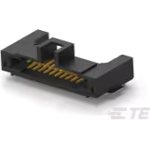 TE Connectivity-6-104895-0 连接器插头及 PCB 插座 Conn Shrouded Header HDR 100 POS 1.27mm Solder RA SMD Tube