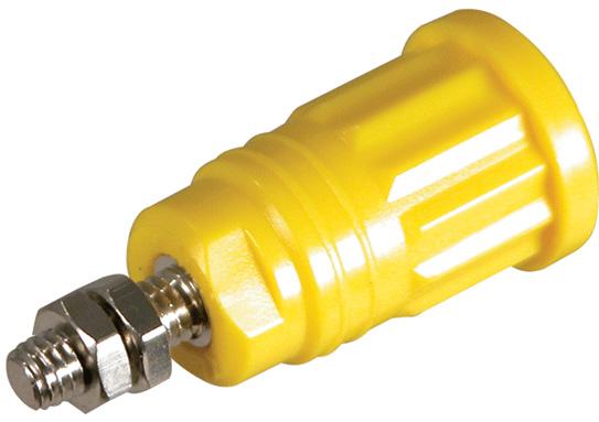 Cal Test Electronics-CT2243-5 Equipo de prueba electrónico del conector Conn Banana Jack F 1 POS Stud ST Panel Mount 1 Port Green Bag