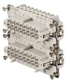 Weidmuller-1216100000 Steckverbinder, rechteckig Conn Rectangular F 16Signal/1Ground POS Screw ST Panel Mount