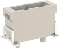 ERNI Electronics-109902 Steckverbinderleisten und Leiterplattenbuchsen Conn Shrouded Header HDR 3 POS 2mm Solder ST SMD T/R