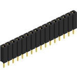 Conn Socket Strip SKT 16 POS 2.54mm Solder ST Top Entry Thru-Hole