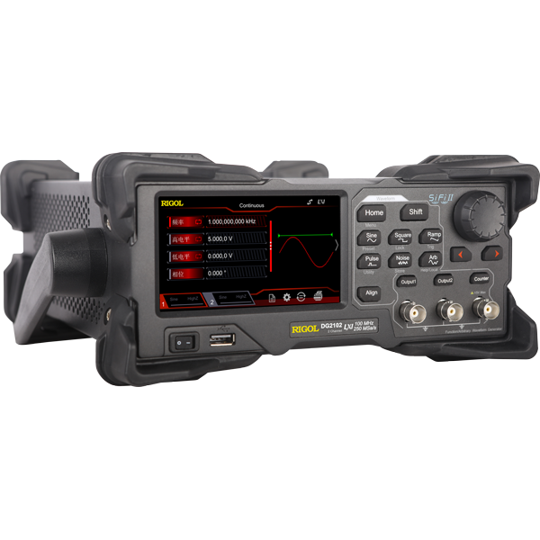 RIGOL Technologies, Inc-DG2052 Signal Generators Bench Signal Generator 1uHz to 50MHz with TFT LCD Display