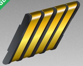 Bourns-70ABJ-9-MTF3E Steckverbinder Modular Contact Female, 1.27mm, Solder, Surface Mount