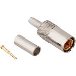 Conn SMB 0Hz to 4GHz 75Ohm Crimp ST Cable Mount PL Gold