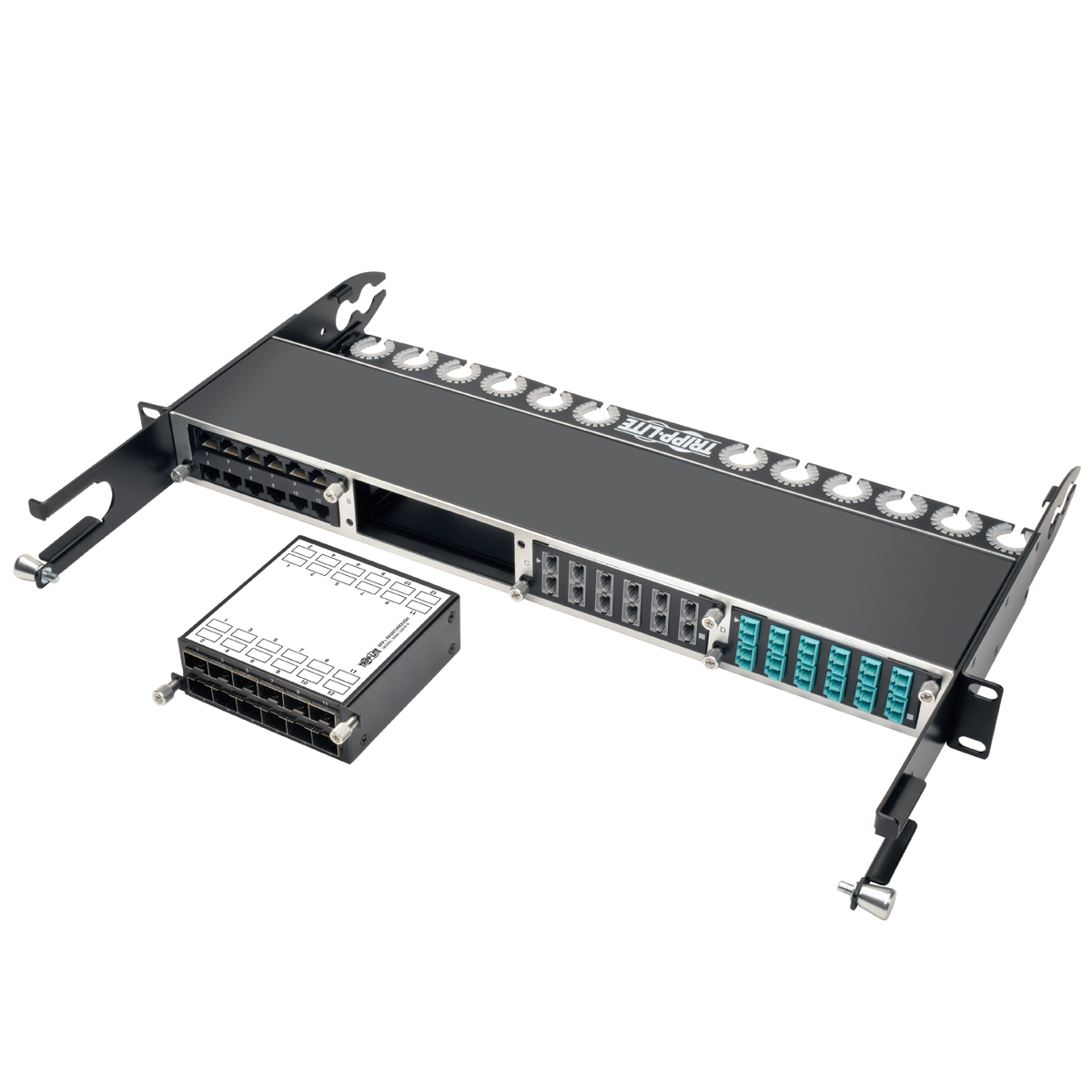 Eaton-N484-12SFP-K null 12-Port SFP+ 10GbE Pass-through Cassette