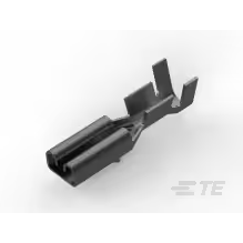 TE Connectivity-160655-2 Terminales del conductor Quick Disconnect Terminal 15-20AWG Phosphor Bronze F 16.9mm Pre-Tin Reel/Strip