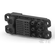 TE Connectivity-1648186-1 Connector Discrete Wire Housing Conn Housing RCP 2/32/12/6 POS Crimp ST Panel Mount Black Package
