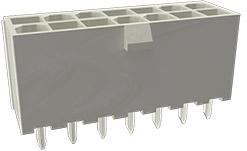 Amphenol Communications Solutions-10127820-0824GLF Steckverbinderleisten und Leiterplattenbuchsen Conn Wire to Board HDR 8 POS 4.2mm Solder ST Top Entry Thru-Hole Tray