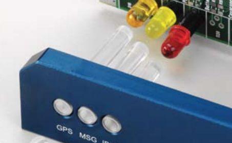 Visual Communications-LPC_096_CTP LED 光管 LED Light Pipe Round Vertical Clear Rigid