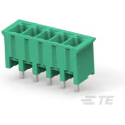 TE Connectivity-284517-5 连接器插头及 PCB 插座 Conn Wire to Board HDR 5 POS 3.81mm Solder ST Top Entry Thru-Hole