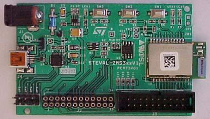 STMicroelectronics-STEVAL-IDZ301V1 RF/Drahtlos-Entwicklungsplatinen und Kits SPZB32W1A2 802.15.4 LR-WPAN Demonstration Board