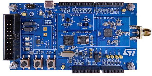 STMicroelectronics-STEVAL-IDB009V1 Cartes et kits de développement RF/sans fil BlueNRG-248 Bluetooth Evaluation Board
