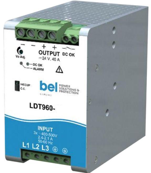 Bel Power Solutions-LDT960-72 AC to DC Power Supplies AC/DC Power Supply Single-OUT 72V 13.3A 960W 11-Pin