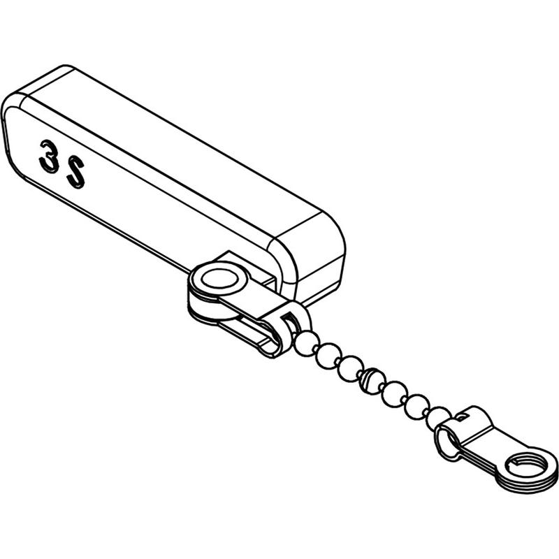 Molex-1731120128 连接器配件 Connector Accessories Dust Cap Straight Acrylonitrile Butadiene Styrene Nickel Bag