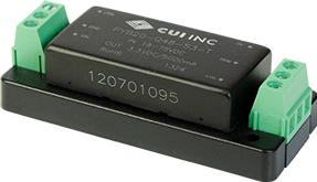 CUI Inc-PYB20-Q48-D5-T DC to DC Converter and Switching Regulator Module Module DC-DC 48VIN 2-OUT -5V/5V 2A/-2A 20W 6-Pin
