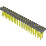 Conn Unshrouded Header HDR 44 POS 2.54mm Solder ST Top Entry Thru-Hole Bulk