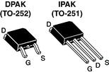 Vishay-IRLU110PBF MOSFETs Trans MOSFET N-CH 100V 4.3A 3-Pin(3+Tab) IPAK