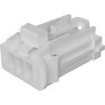 Conn Housing F 3 POS 3.33mm Crimp ST Cable Mount White Carton