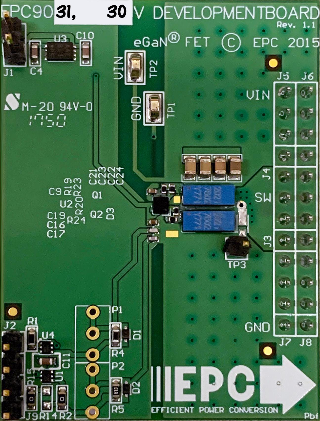 Efficient Power Conversion Corporation-EPC9034 Kit e strumenti di sviluppo Development Board for EPC2024