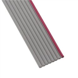 Assmann WSW components, Inc-AWG28-08/G-1/300 扁平电缆 Grey Ribbon Cable, 28AWG, 1.0MM Pitch,8 Conductors, 300 Feet, 13 Reel