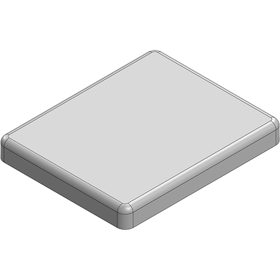 Masach Tech-MS300-10S null 30 x 24.4 x 3.5mm One-piece Drawn-Seamless RF Shield/EMI Shield (CRS)
