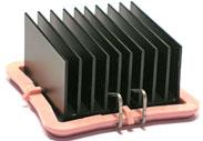 Advanced Thermal Solutions-ATS-53330R-C1-R0 Heat Sinks Heat Sink Passive BGA Straight Clip Aluminum 4.07°C/W Black Anodized