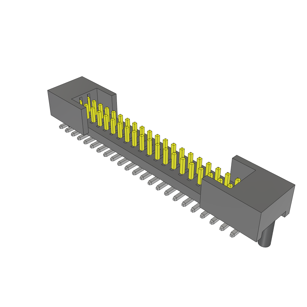 Samtec-FTM-119-03-F-DV-SA-TR Embases de raccordement et réceptacles PCB Conn Shrouded Header HDR 38 POS 1mm Solder ST Top Entry SMD T/R